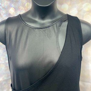 Curvy Sense | Plus Mixed Media Dress NWT